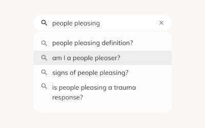 Is People Pleasing a trauma response?